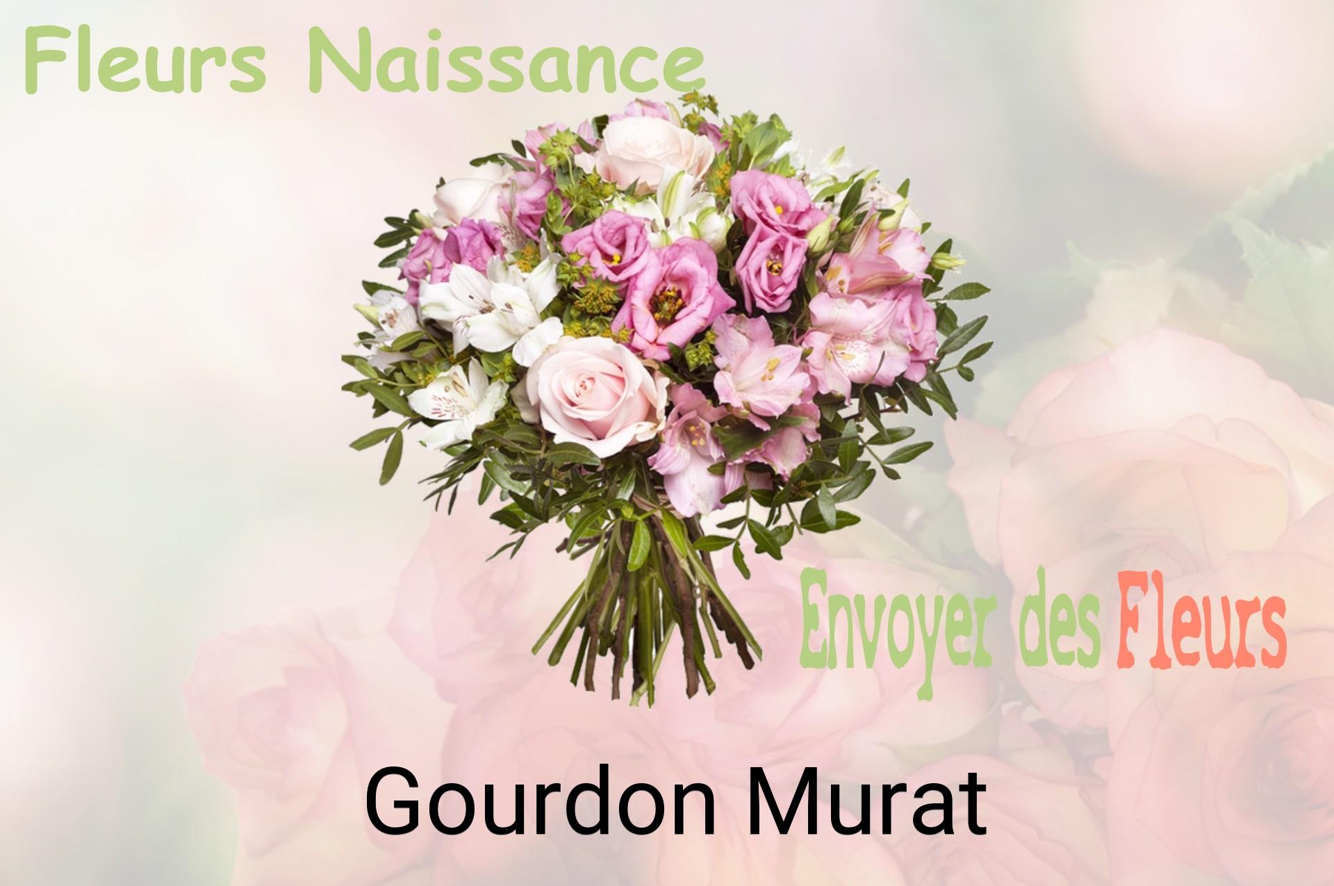 Bouquet de fleurs de naissance livré à Gourdon-Murat
